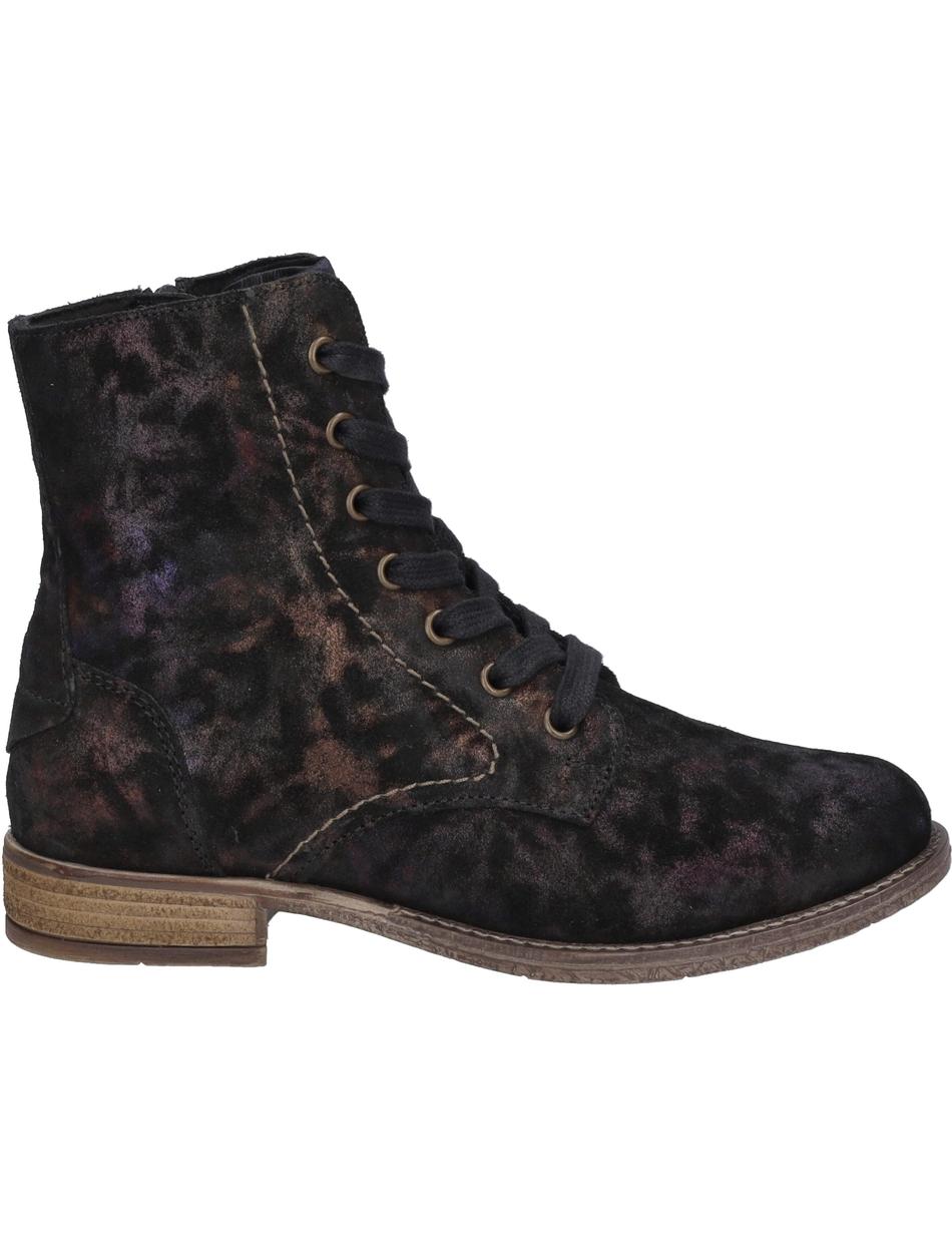Stiefelette Sienna 82, viola-kombi