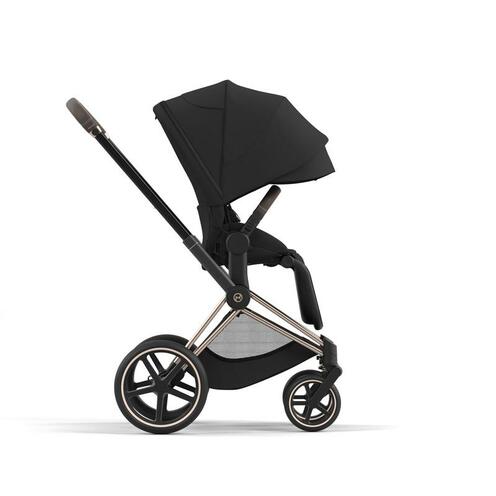 Poussette e-PRIAM Chrome Black Sepia Black 2023 - CYBEX