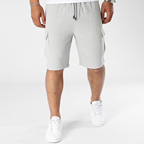 Short Cargo Gris