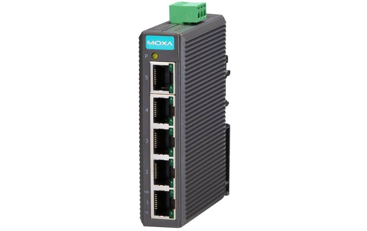 Rail Switch EDS-205 5 Port<br>Unmanaged Switch für Ethernet