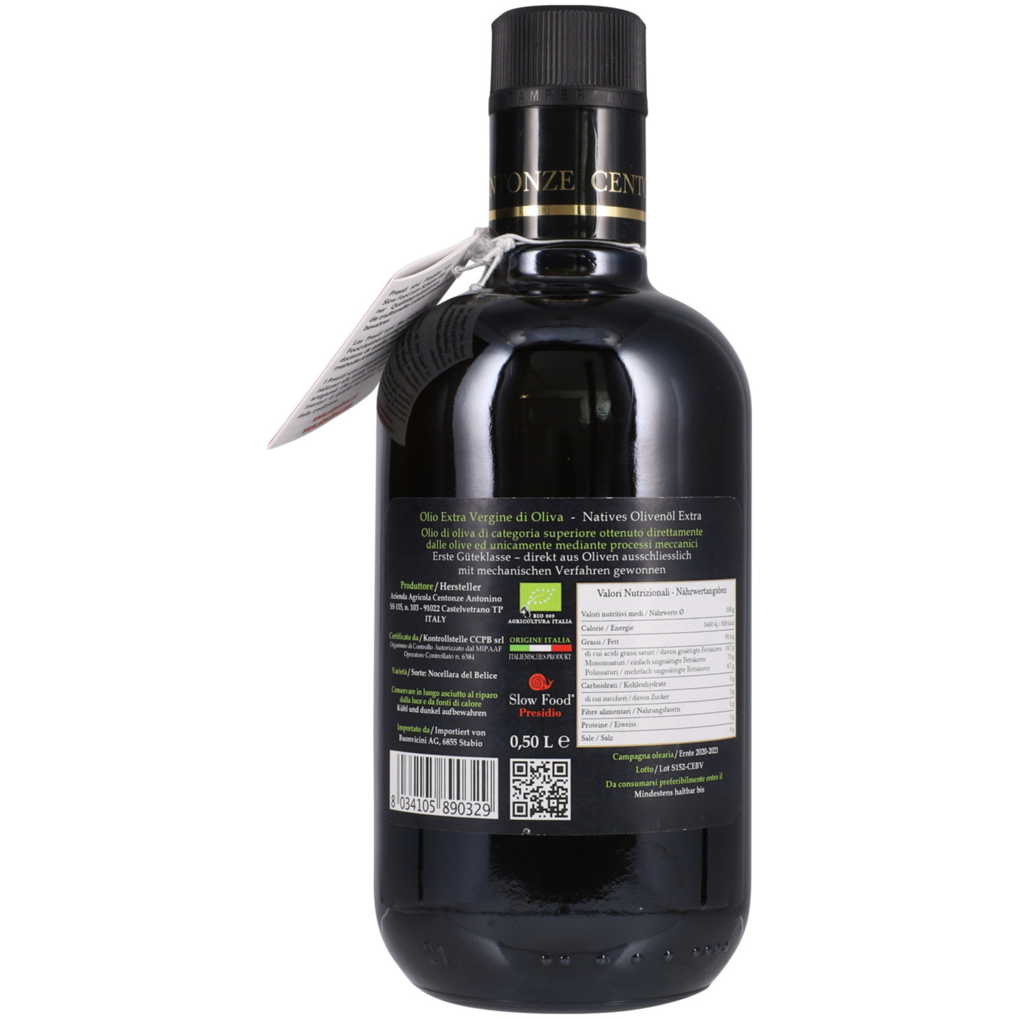 Slow Food Presidio Bio Olivenoel centonze