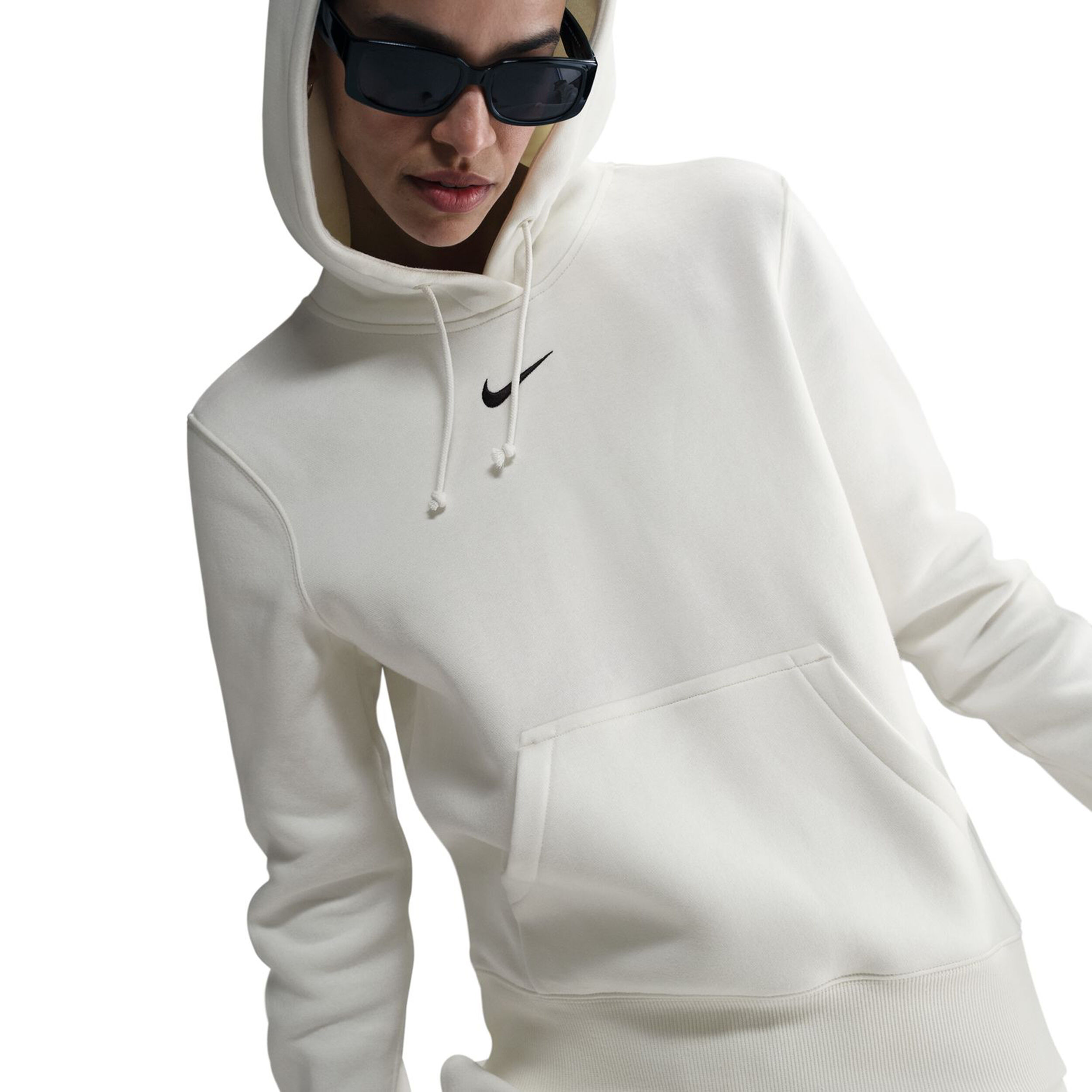 Nike Phoenix Fleece Sweat À Capuche Femmes - Blanc , Noir