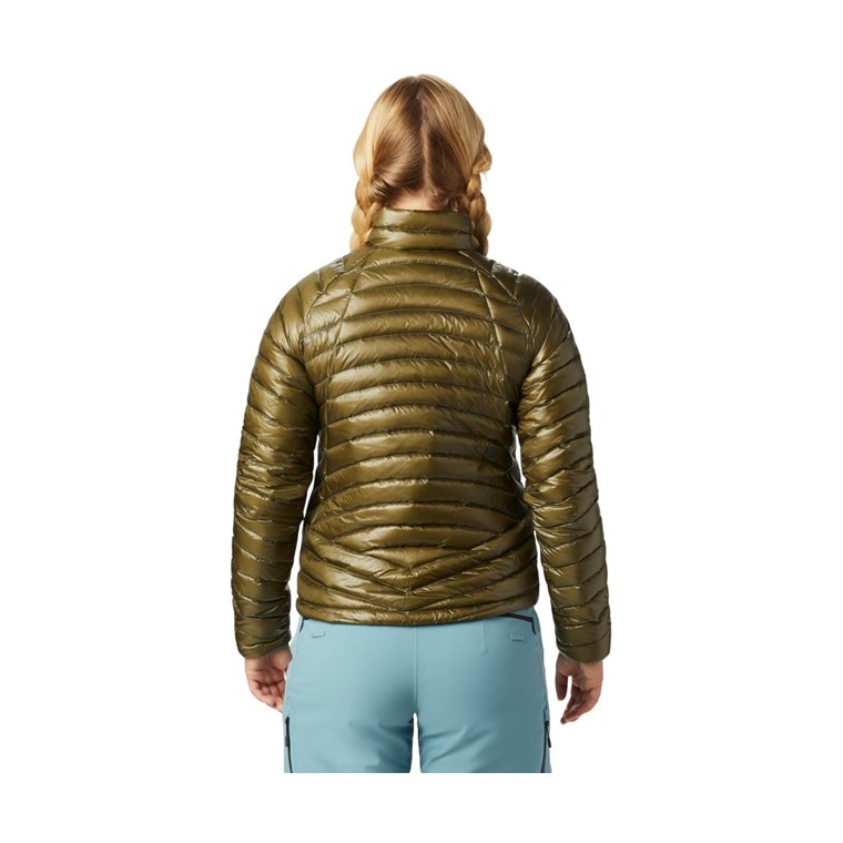 Mountain Hardwear Ghost Whisperer S Jacket Women Combat Green