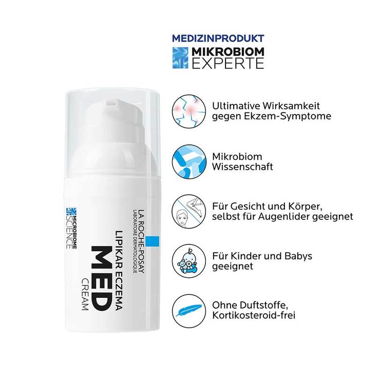 La Roche Posay Lipikar Eczema Med Creme, 30 ml