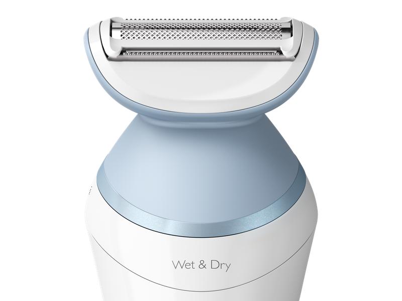 Philips Körperrasierer Lady Shaver Series 8000 BRL166/91 Kabelloser Rasierer mit Nass- und Trockengebrauch