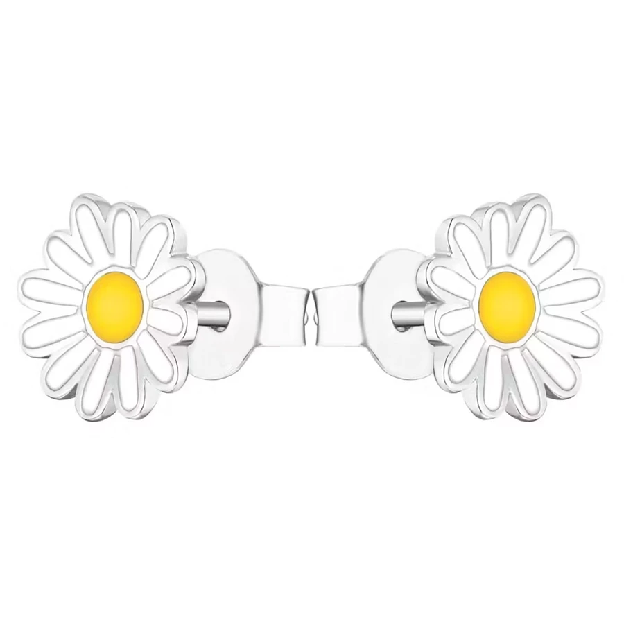 Prinzessin Lillifee Kinder-Ohrringe für Mädchen Blume Silber silver