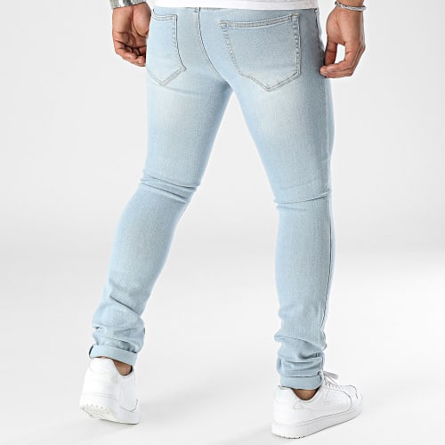 Jean Skinny Warp Bleu Wash