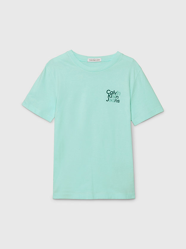 Camiseta com logotipo no peito