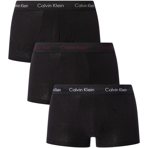 Calvin Klein Jeans - 3 Pack Low Rise Trunks Negro
