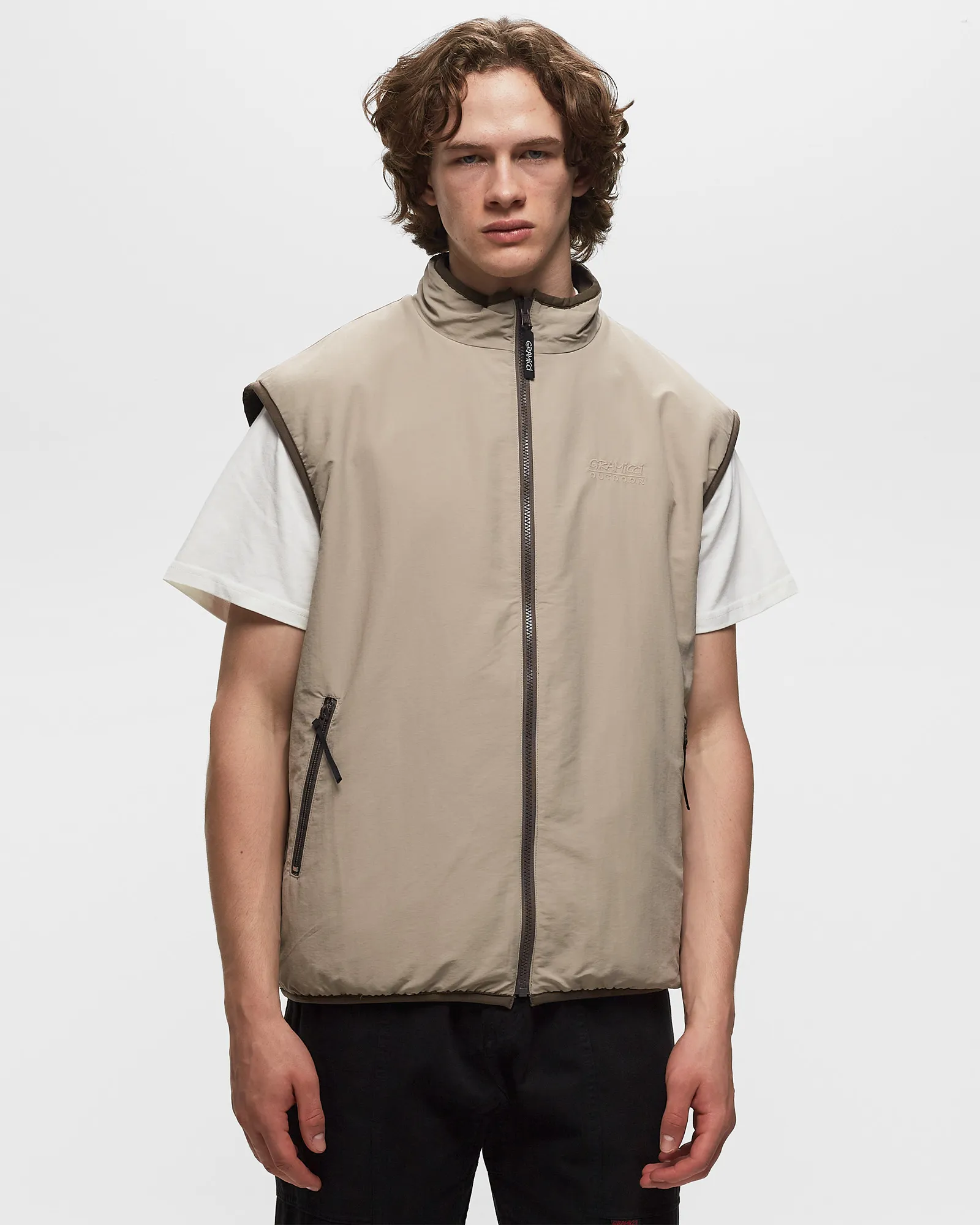 Gramicci REVERSIBLE FLEECE VEST