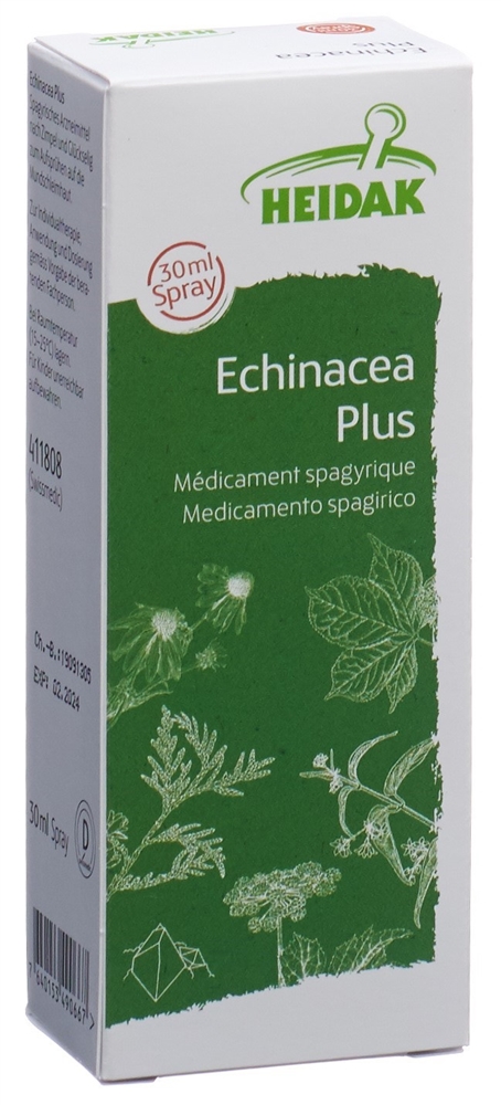 HEIDAK Echinacea plus<br>30 ml, Flasche, Spray