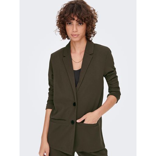 JDY Louisville Catia Blazer, Chocolate Brown, M