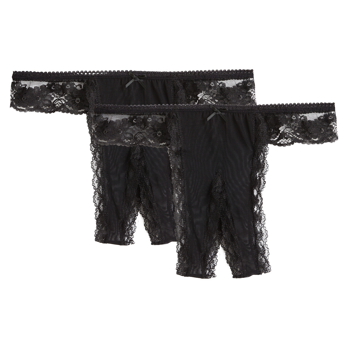 SUÍTE PRIVADA<br>Conjunto de 2 cuecas abertas