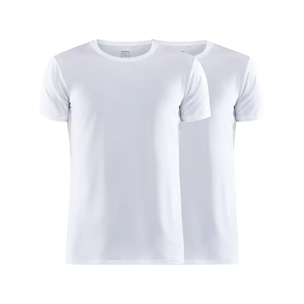 Craft Core Dry Multi Ondershirt Korte Mouwen Wit Heren 2 Pack