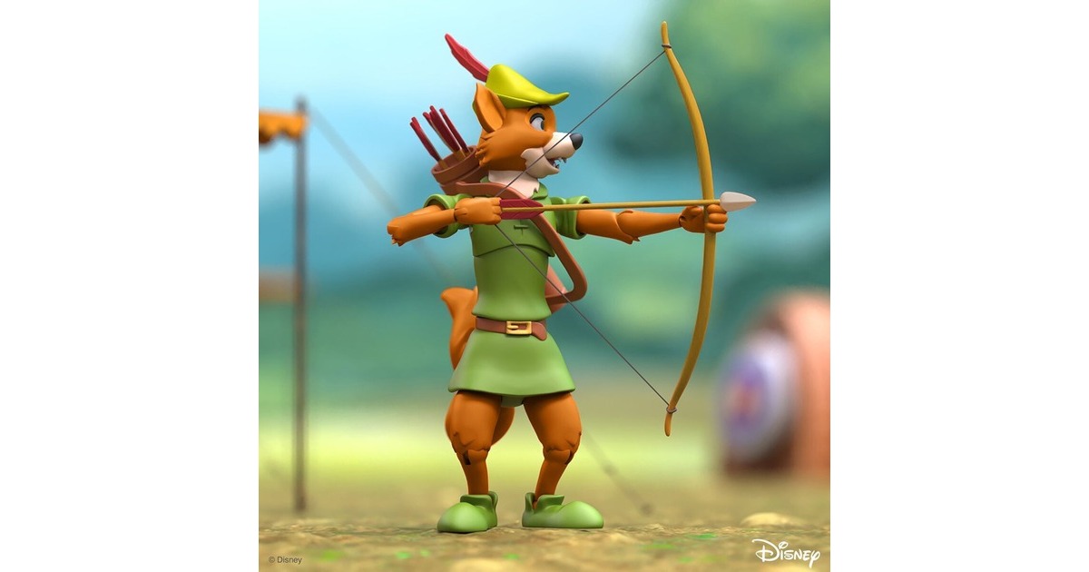 Super7 Disney: Ultimates Wave 2 - Robin Hood Stork Costume 7 inch Action Figure Speelfiguur