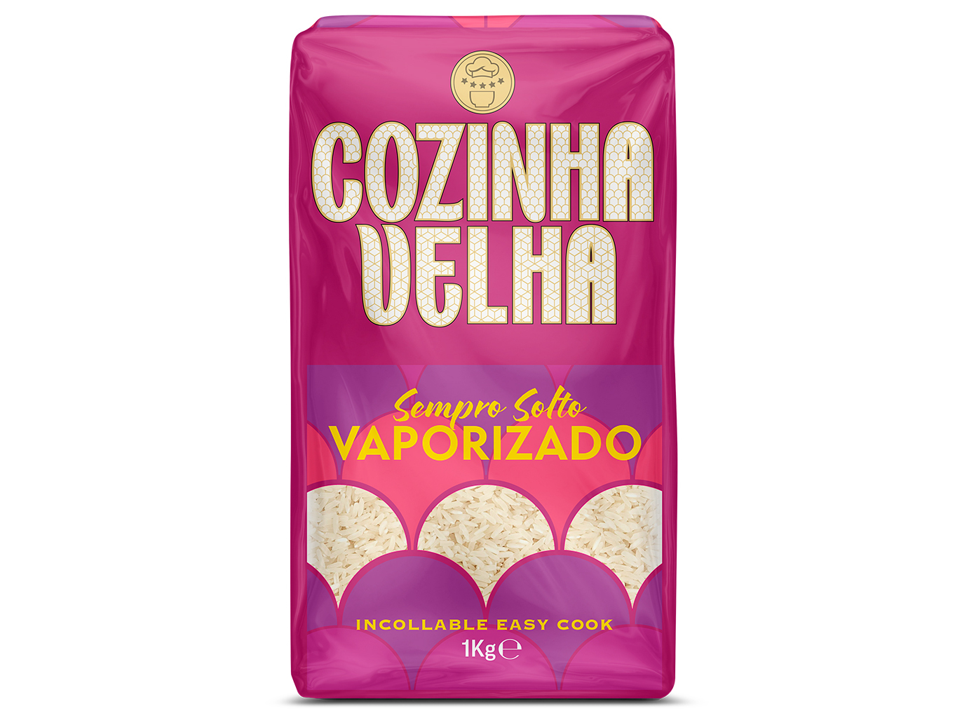 ARROZ VAPORIZADO COZINHA VELHA 1KG