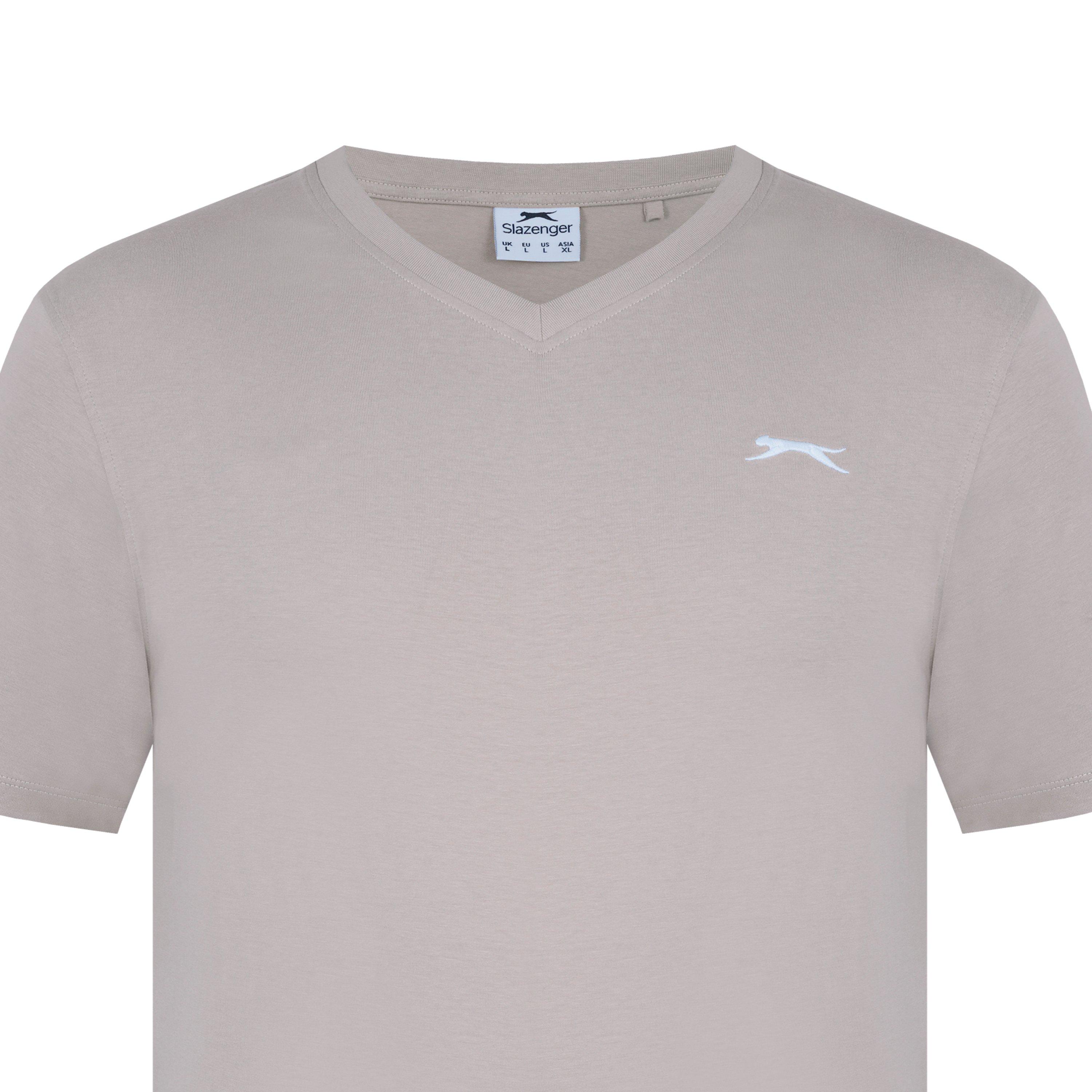 Slazenger V Neck T Shirt Mens