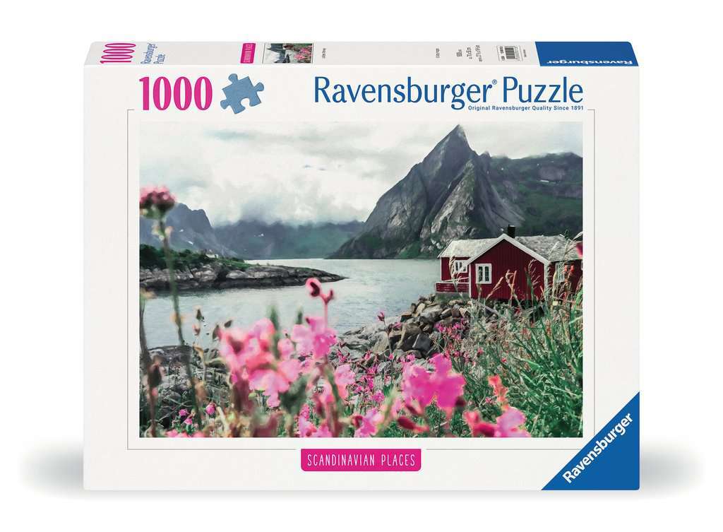 Ravensburger Spiel Reine, Lofoten, Norwegen