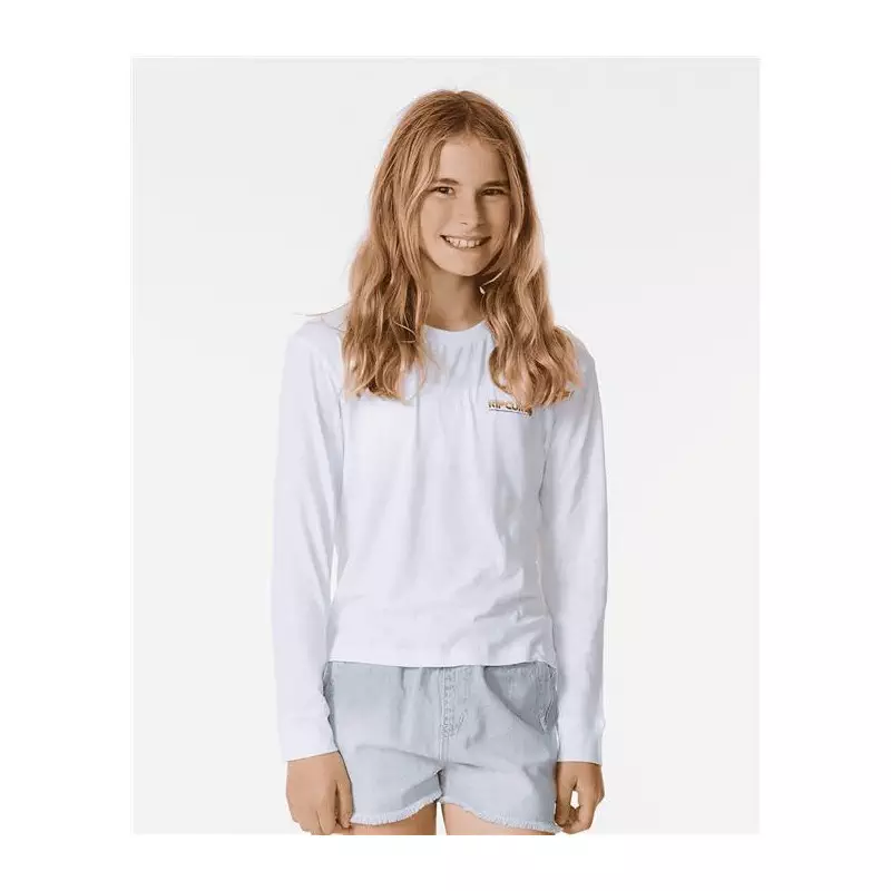 Teeshirt junior RIPCURL Sunrise Session Longsleeve-Gir White
