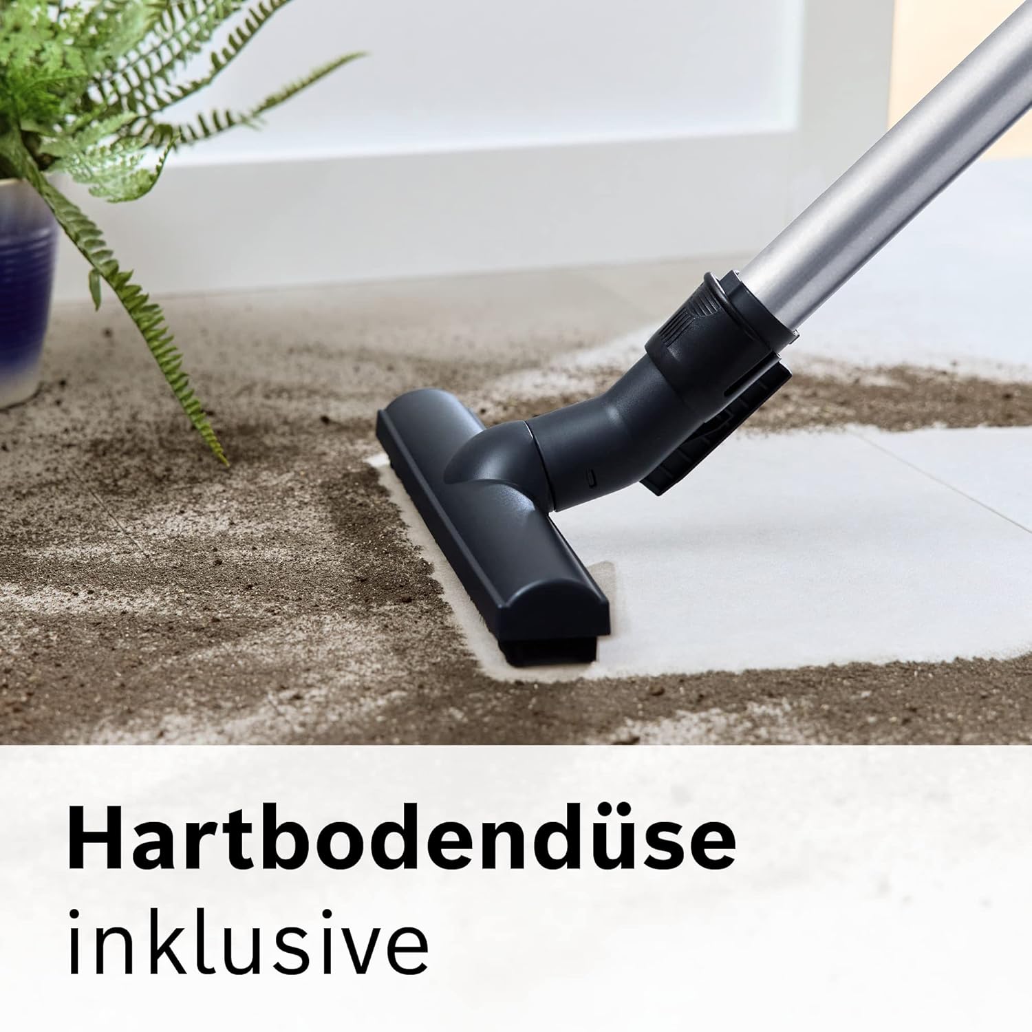 Bosch Staubsauger mit Beutel Serie 8 BGL8XALL, Testsieger, ideal für Allergiker, Hygiene-Filter, 10 Jahre Motorgarantie, Hartbodendüse, XXL-Polsterdüse, langes Kabel, Made in Germany, 650 W, schwarz