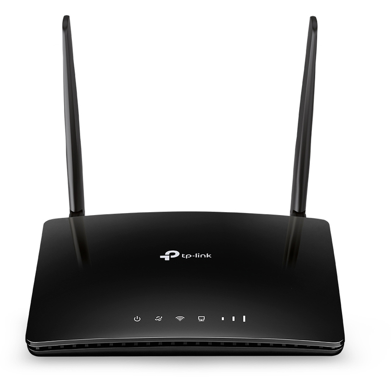 TP-Link TL-MR6400 300Mbit/s-WLAN-Router mit 4G/LTE, schwarz