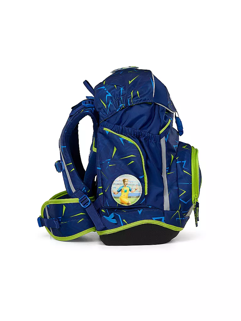 ERGOBAG Schultasche Set 5tlg CUBO SpitzenreitBär dunkelblau
