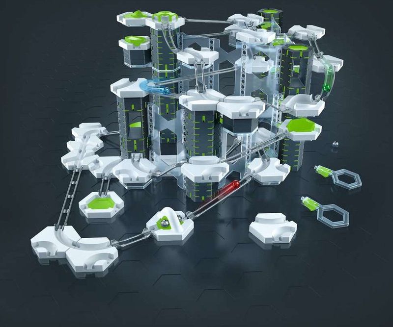 GraviTrax® PRO Starter Set Vertical - Knikkerbaan - 153 onderdelen