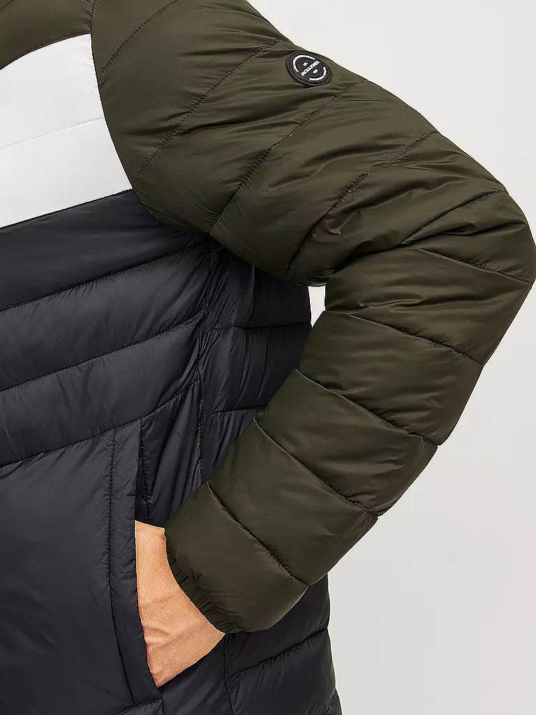 JACK & JONES Steppjacke JJESPRINT  schwarz