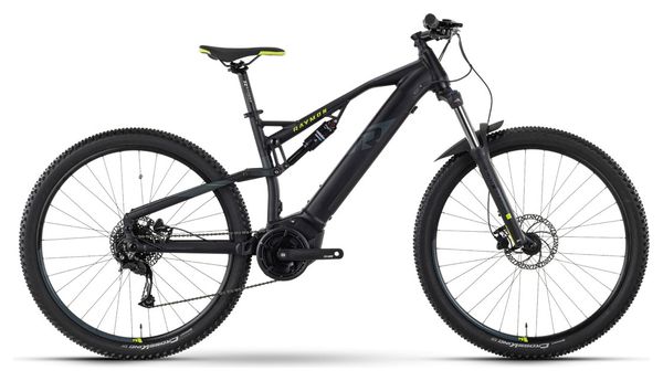 VTT Electrique Tout-Suspendu Raymon FullRay 130E 4.0 Tektro M350 9V 500 Wh 29'' Noir
