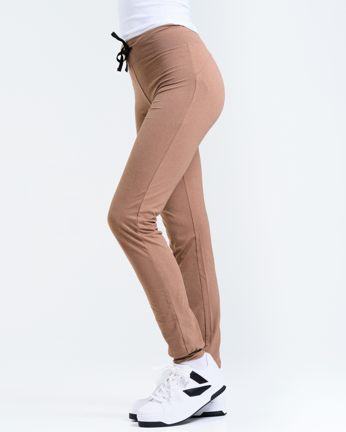 LEVITY Calm Pants Mole Brown Marl