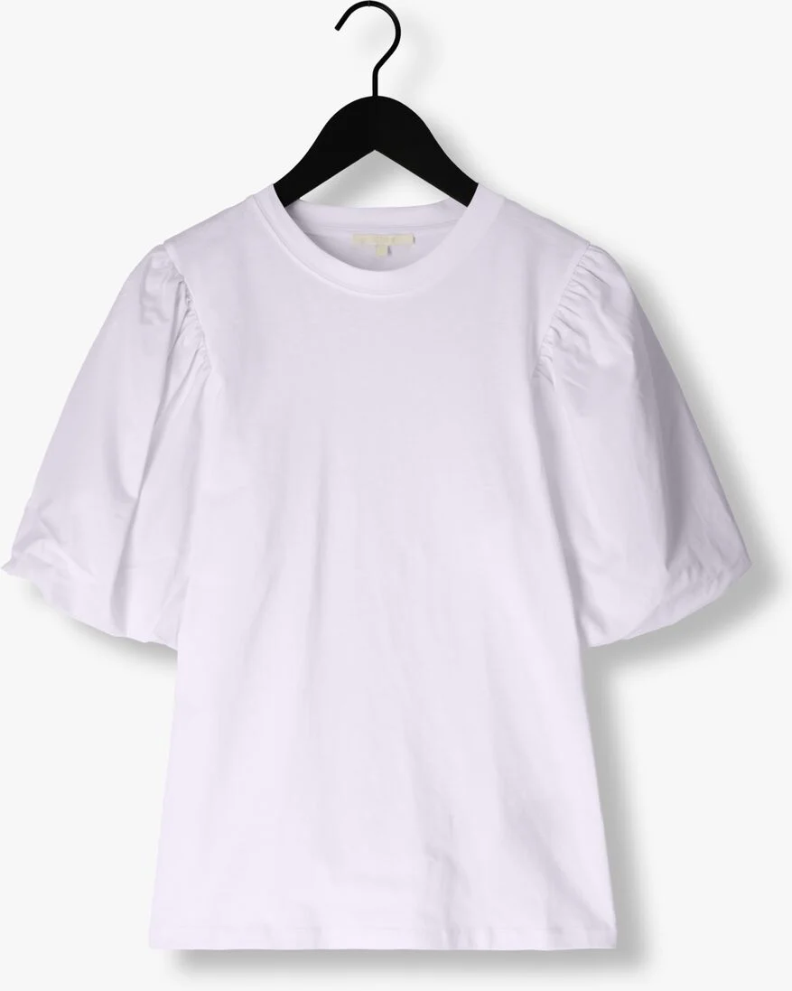 NOTRE-V witte notre-v t-shirt nv-dolf puff sleeve top