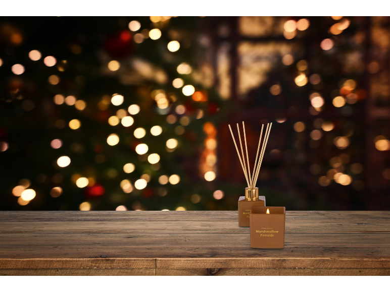 Cadeauset kaars en geurstokjes