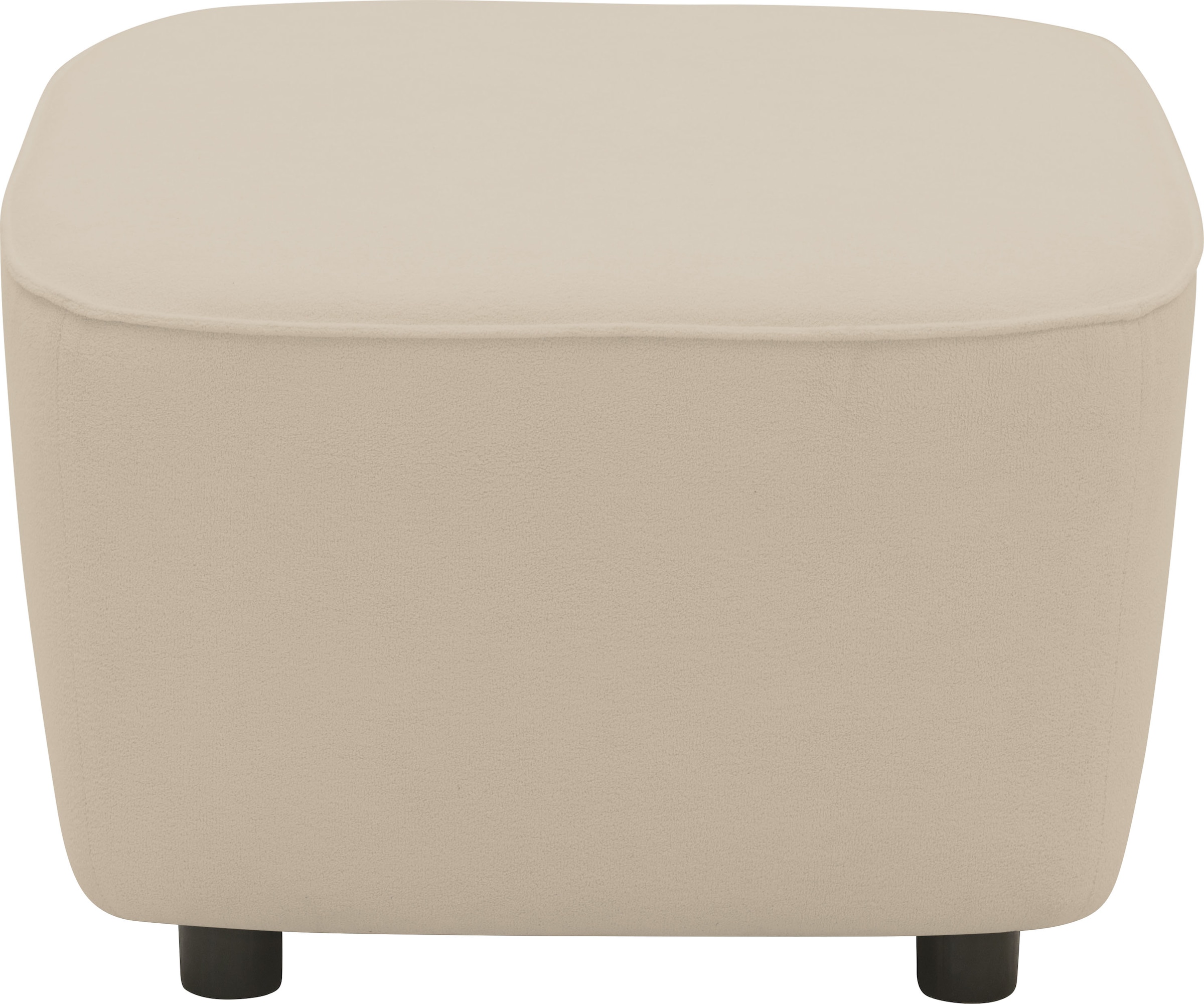 INOSIGN Polsterhocker »HETTY,  passender Hocker zum Drehsessel HETTY,  56 x 60 x 40 cm,« 1 Stk. tlg. mit schrägem Sitz