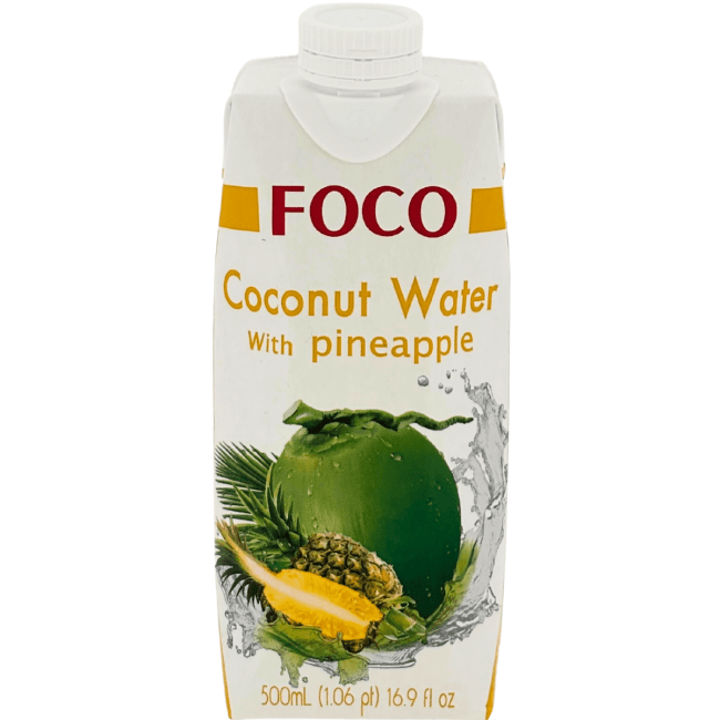 Foco Kokoswater Met Ananassmaak 500ml