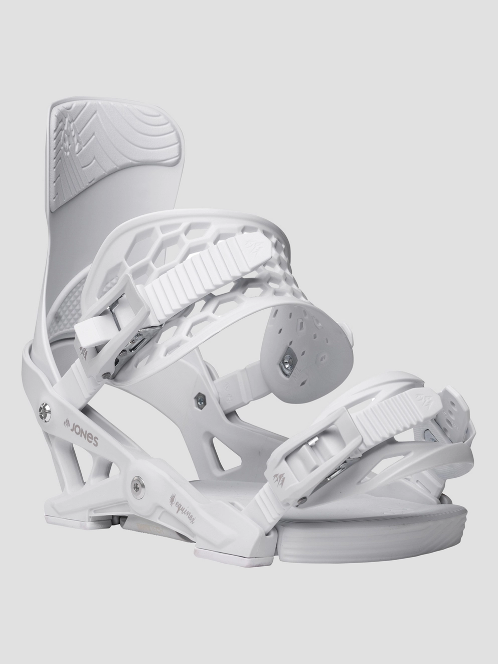 Jones Snowboards Equinox 2025 Snowboard Bindings cloud white