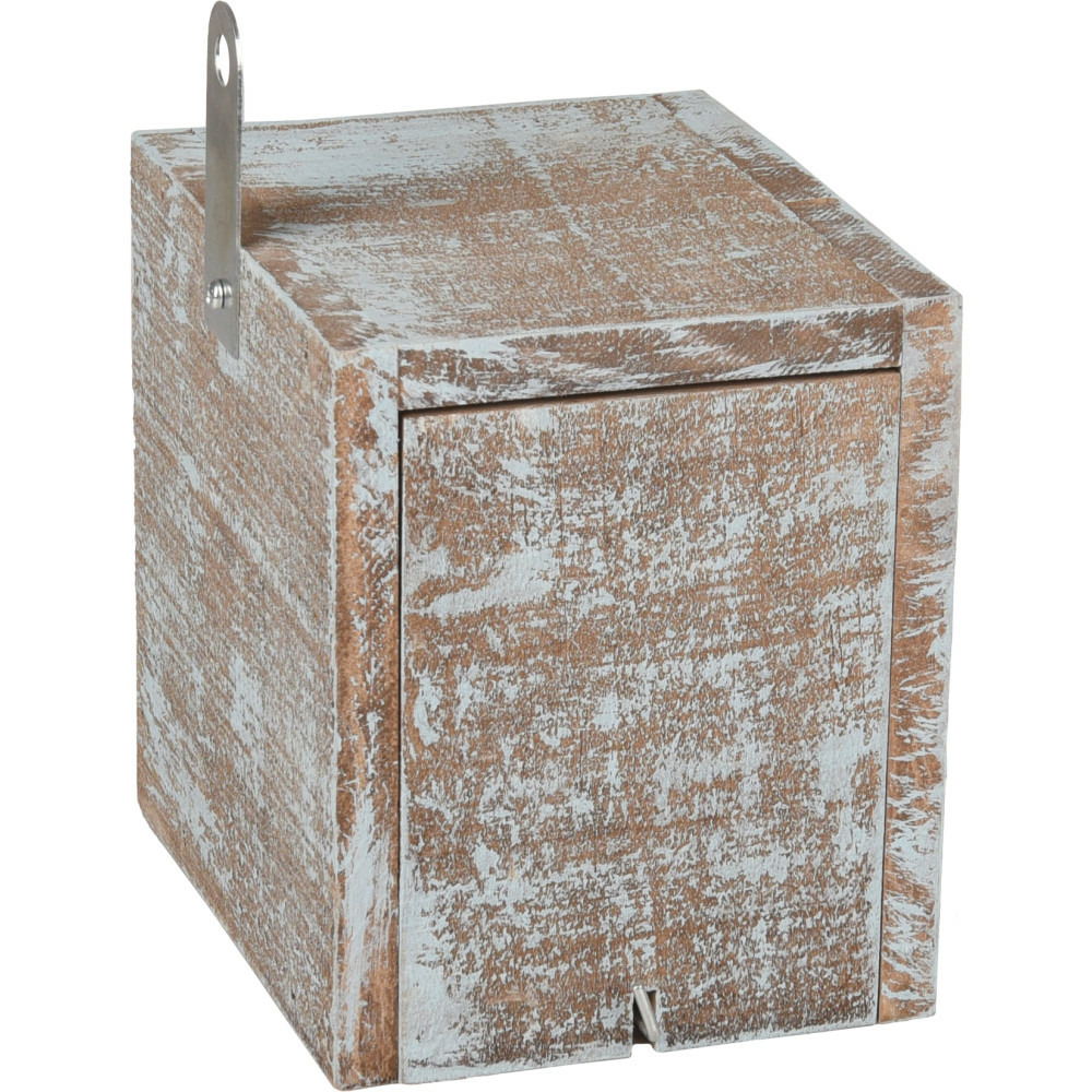 Nichoir georgia forme cube 12 cm pour oiseaux