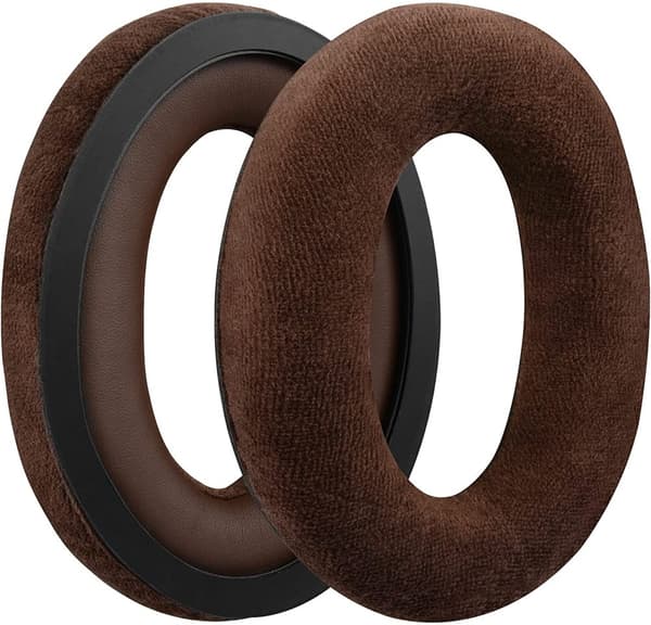 INF Øreputer i velur til Sennheiser HD598 HD599 569 559, 1 par brune