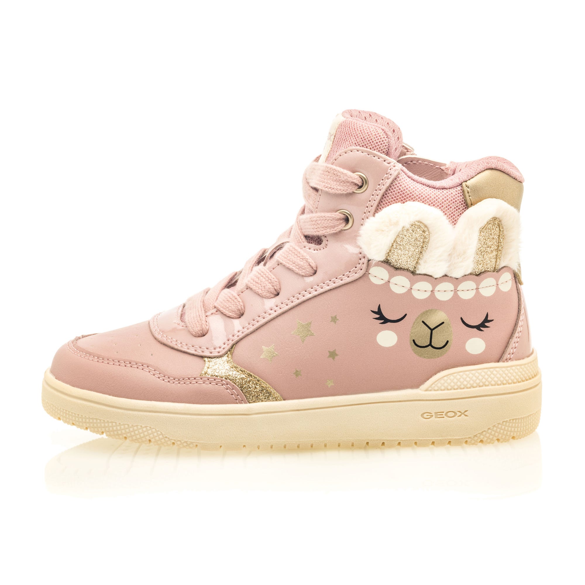 Baskets basses Fille rose