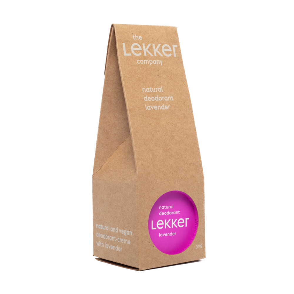 The Lekker Company Deodorant Lavendel30 gr
