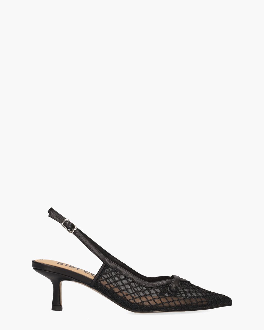 Bibi Lou Xaia Zwart Dames Slingbackpumps