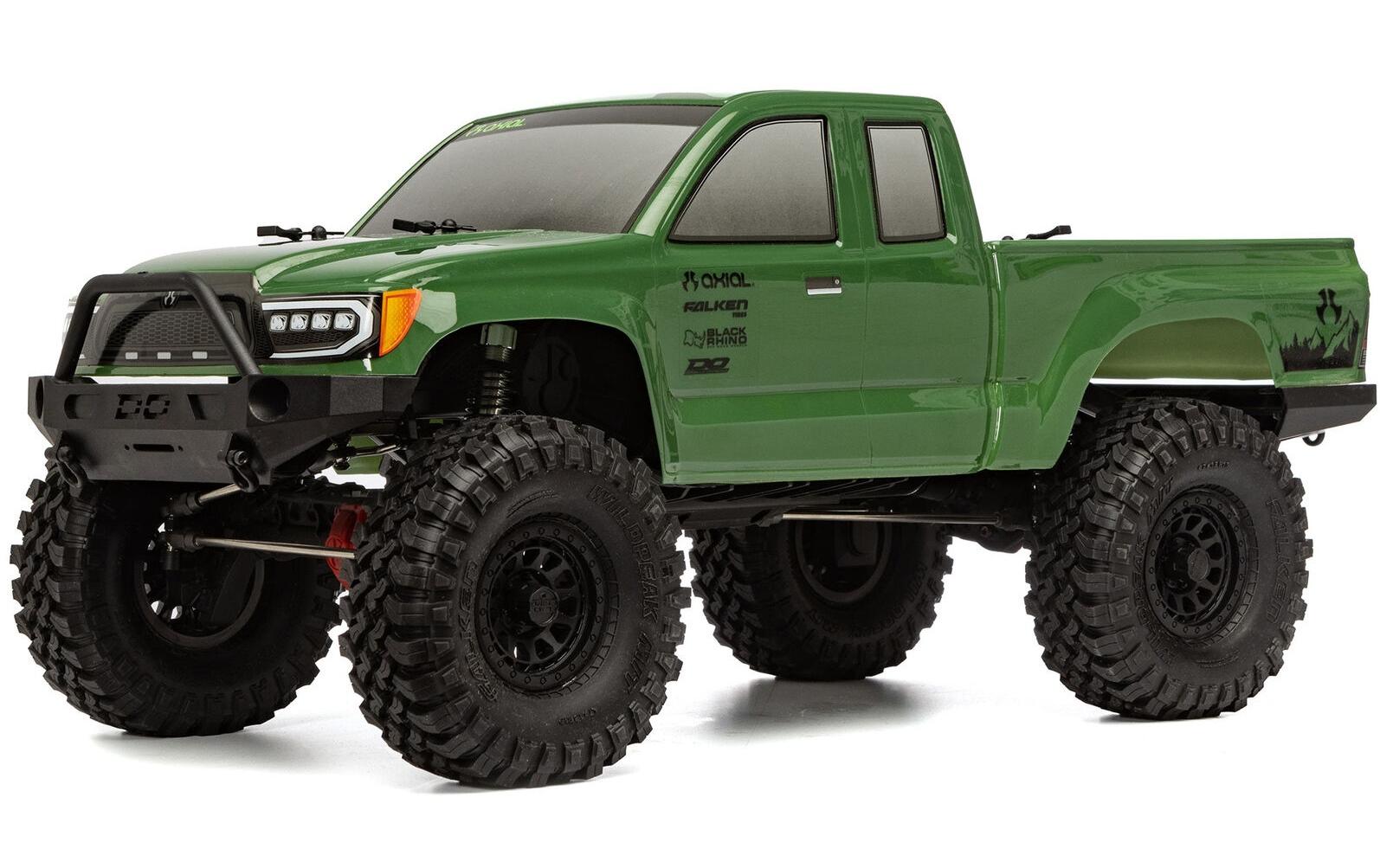Scale Crawler SCX10 III Base Camp Grün 1:10, ARTR<br>SCX10II Rockcrawler Basis Ausführung mit Spektrum Technik