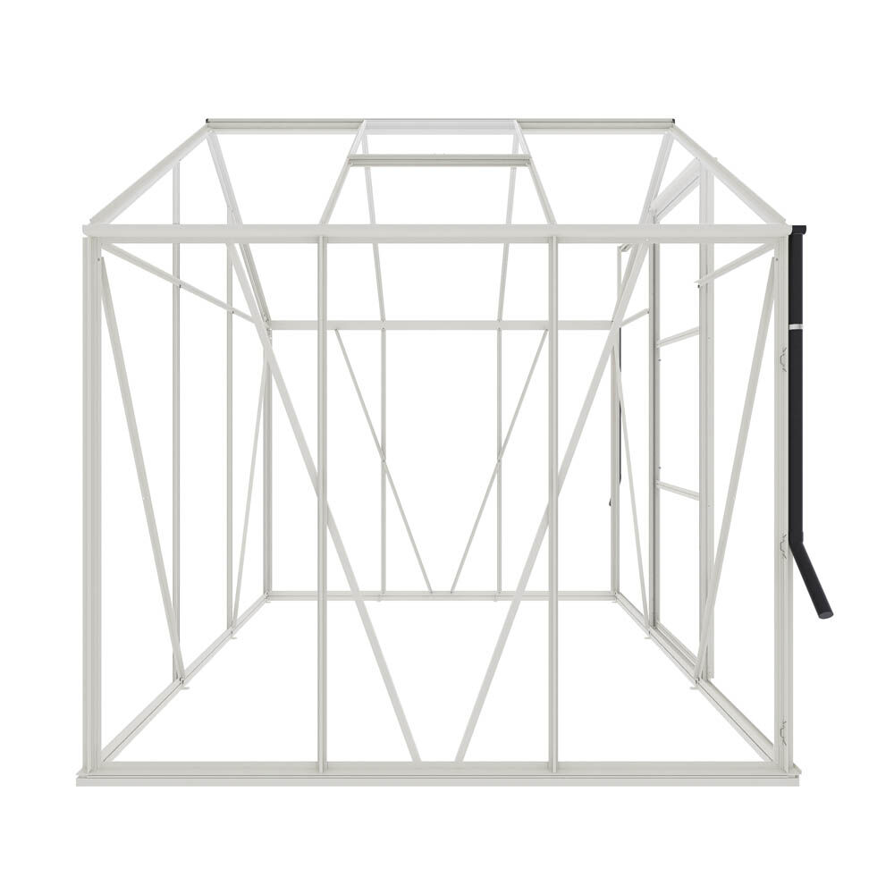 Royal Well Kate I - Tuinkas - Wit - 217x192x192 cm - Veiligheidsglas