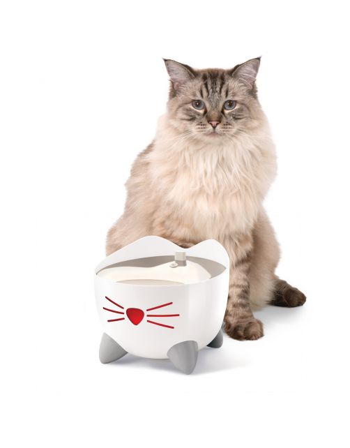 Catit Pixi Smart Fountain - Kattendrinkbak - 20x20x17 cm Wit