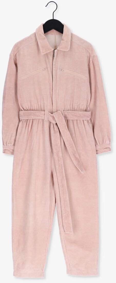 AO76 roze ao76 jumpsuit riley velvet overall