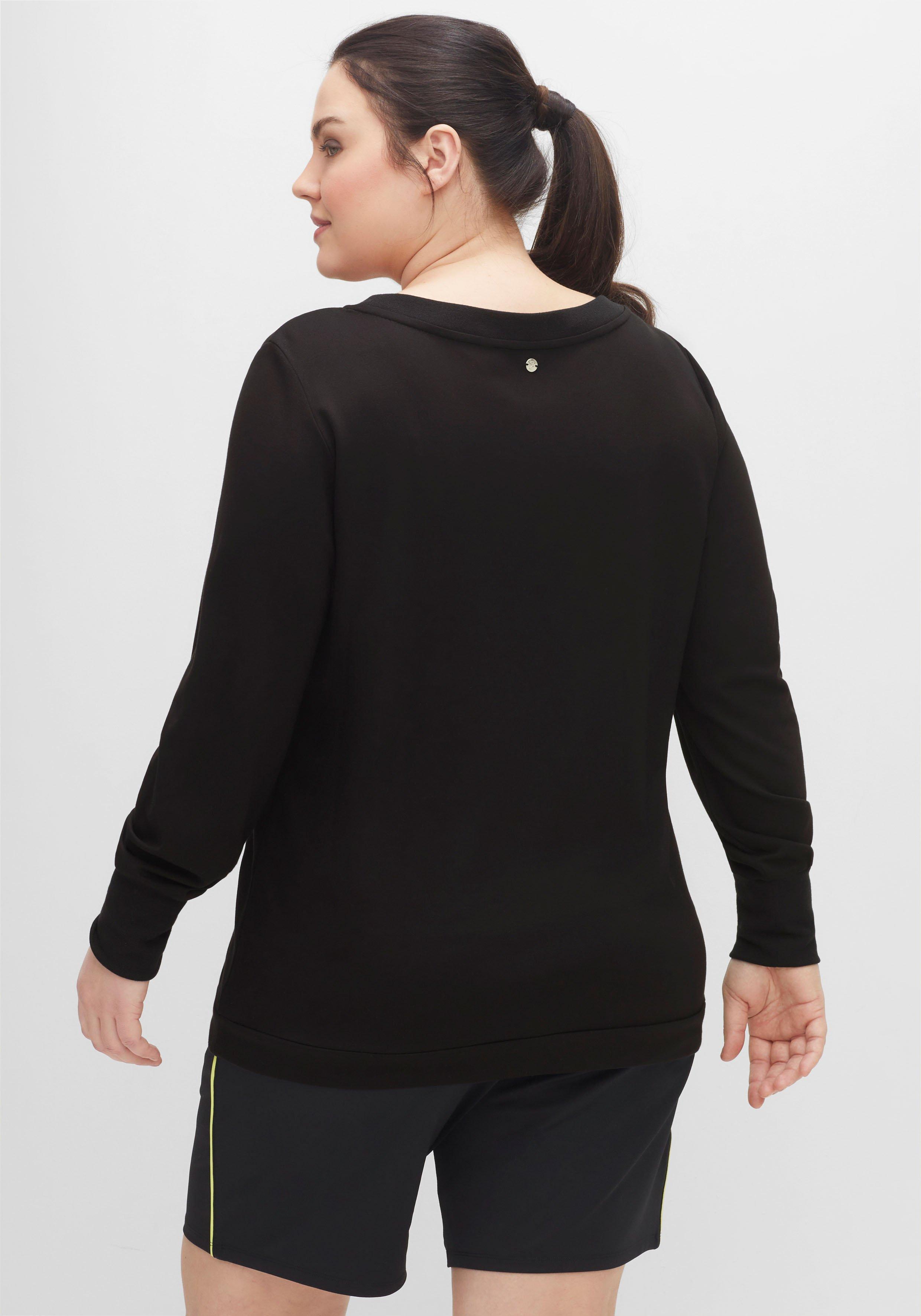 Funktions-Sweatshirt mit Tunnelzug