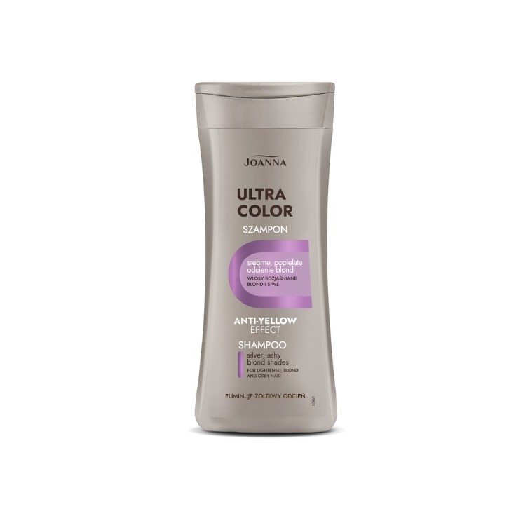 Joanna Ultra Color Shampoo voor haar zilvertinten blond 200 ml