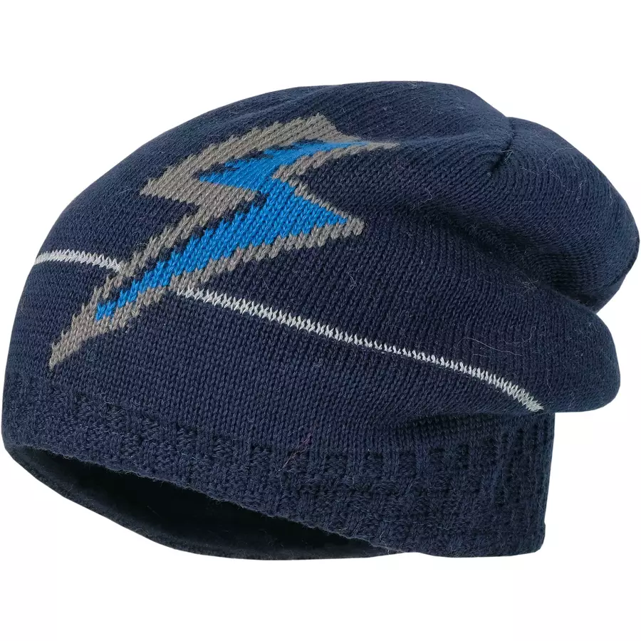maximo Boys Beanie Blitz blue opal-terrakotta