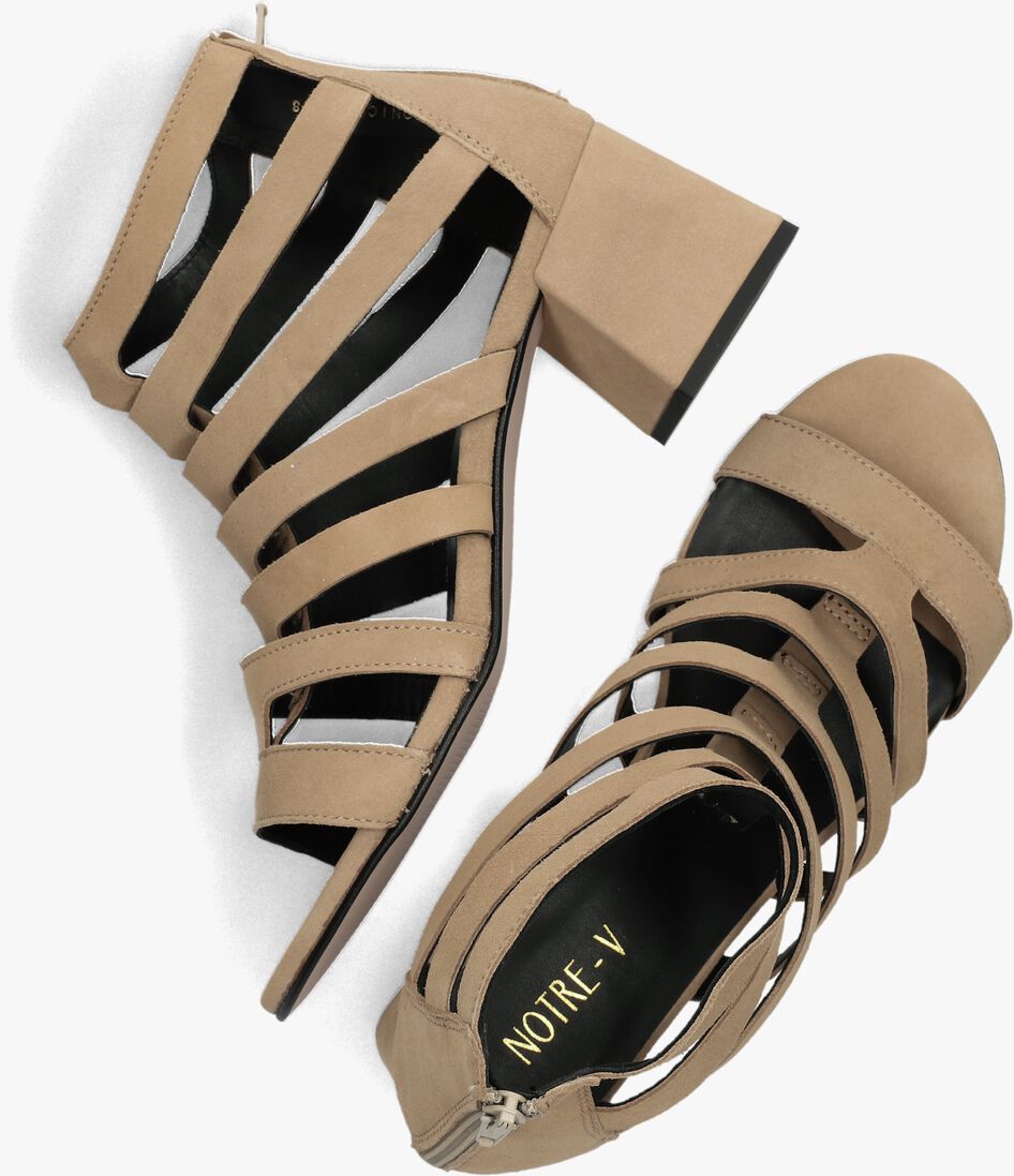 NOTRE-V beige notre-v sandalen 1tonic106
