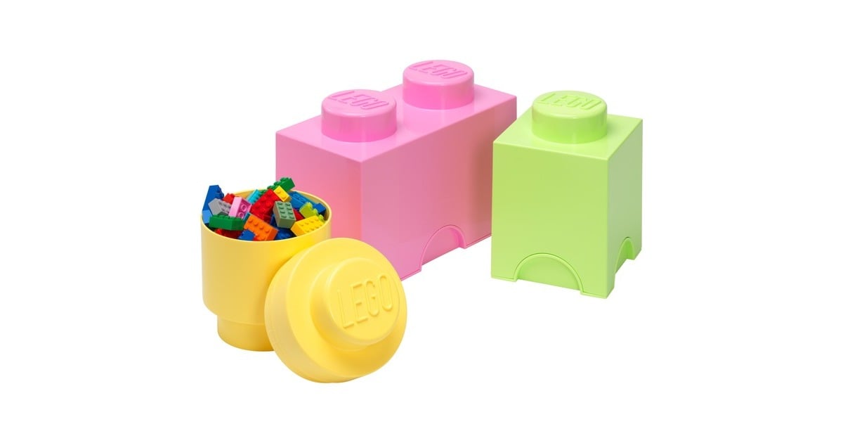 Room CopenhagenLEGO opslagblokjes Multi Pack 3 opbergdoos  (Lichtgroen)