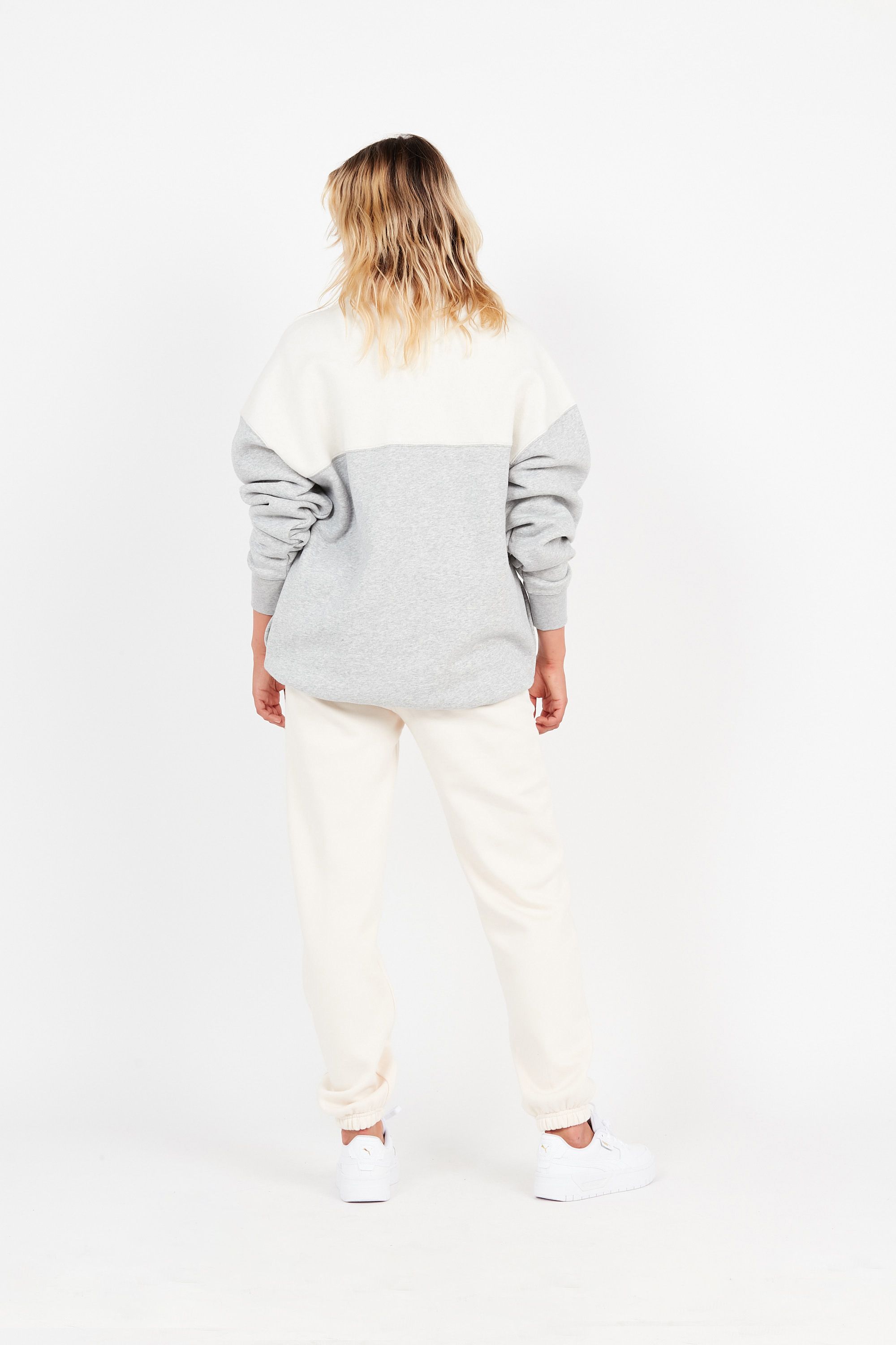 HUF Sweat WO 1-4 ZIP Gris